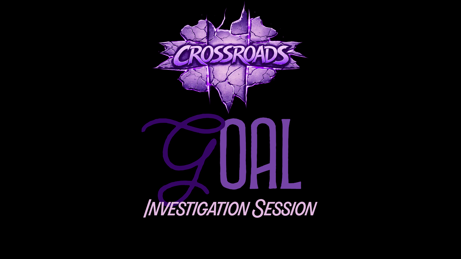 Graphic: Goal Investigation Session
